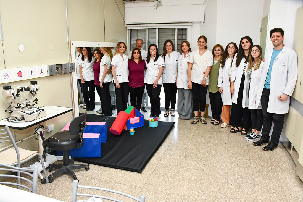 El Servicio de Oftalmología del Hospital Dr. Guillermo Rawson creó el consultorio de Estimulación visual, primero en su tipo en la salud pública provincial, ante las necesidades de pacientes con baja visión.