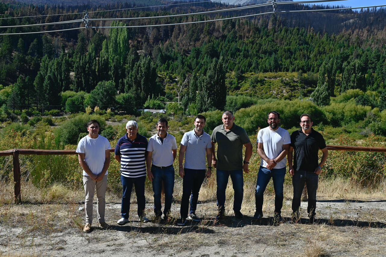 Provincia puso en funcionamiento una obra clave para terminar con los cortes de luz en la Comarca Andina