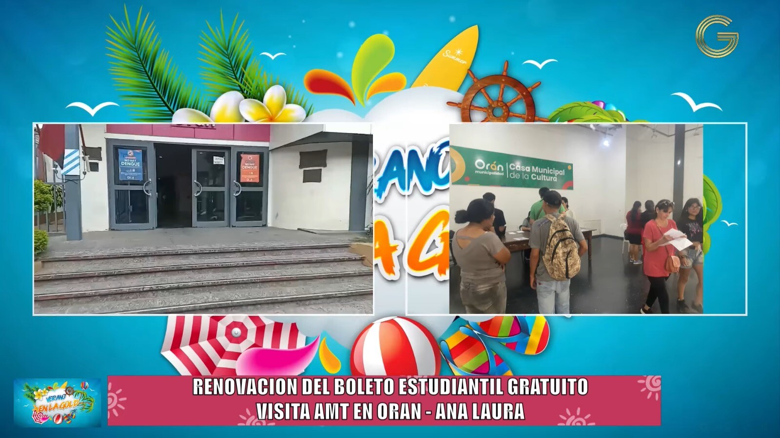 Renovación del boleto estudiantil gratuito en Orán