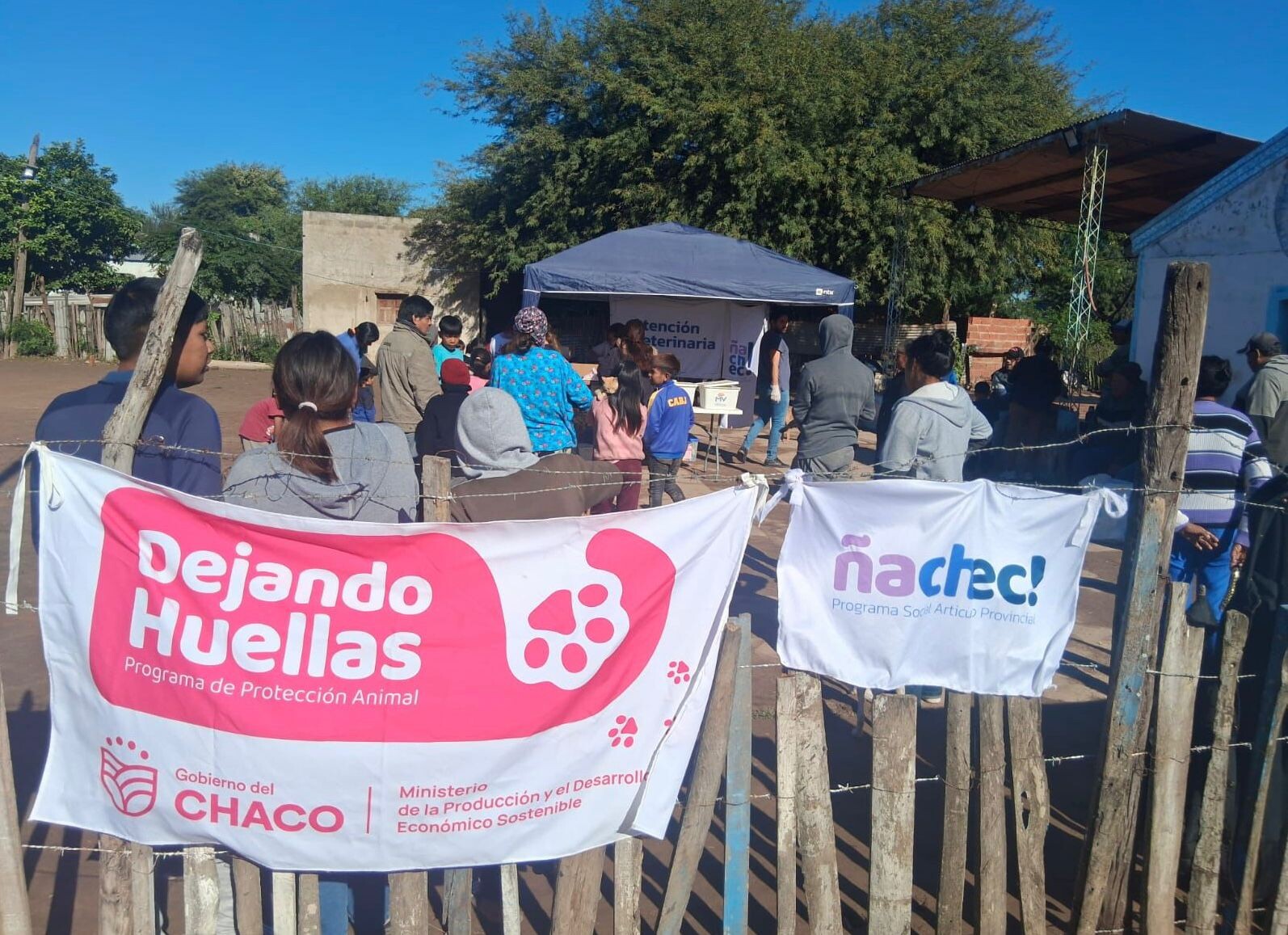 CASTELLI: EL PROGRAMA “DEJANDO HUELLAS” BRINDÓ ATENCIÓN A MÁS DE 250 ANIMALES