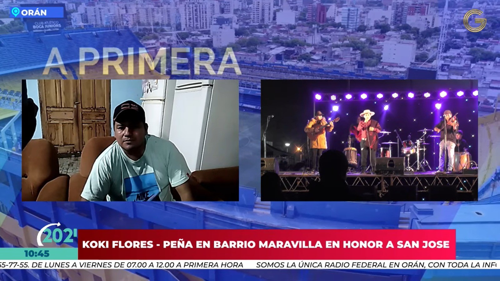 Este sábado será la gran peña en honor a San José en barrio Las Maravillas