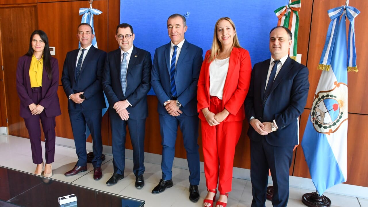El vicegobernador Fabián Martín recibió al embajador de Irlanda