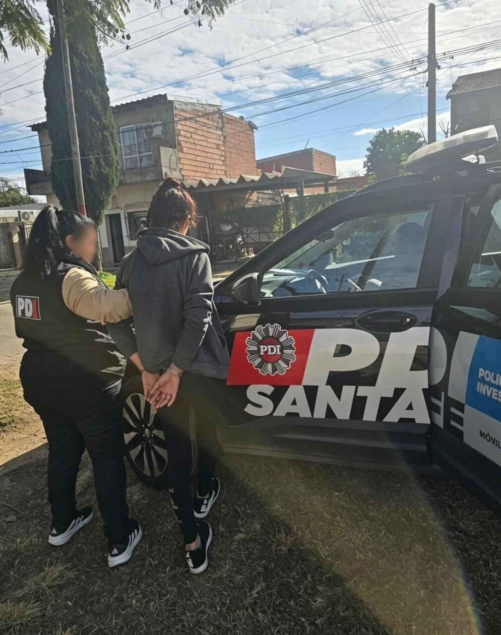 Capturaron a Fabiana, hermana de Alexis Hereñú