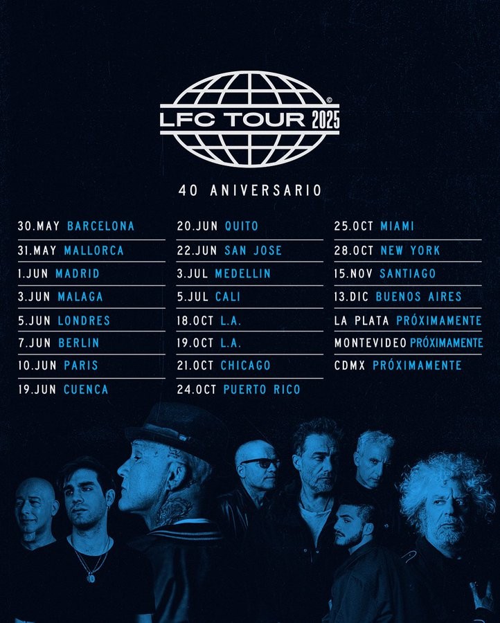 Los Fabulosos Cadillacs salen a rodar por el mundo