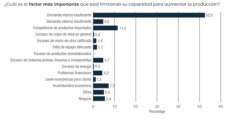 factores-mas-importantes-que-estan-limitando-la-capacidad-para-aumentar-la-produccion-grafico-indec-7ULKLKMVL5GM3J26NM2SSBHZJE.webp