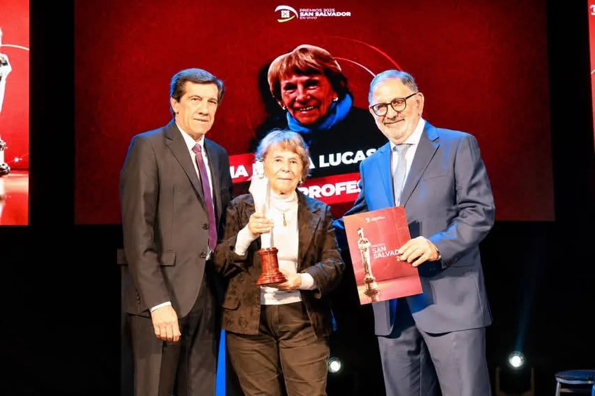Sadir acompañó la entrega de los Premios San Salvador 2026
