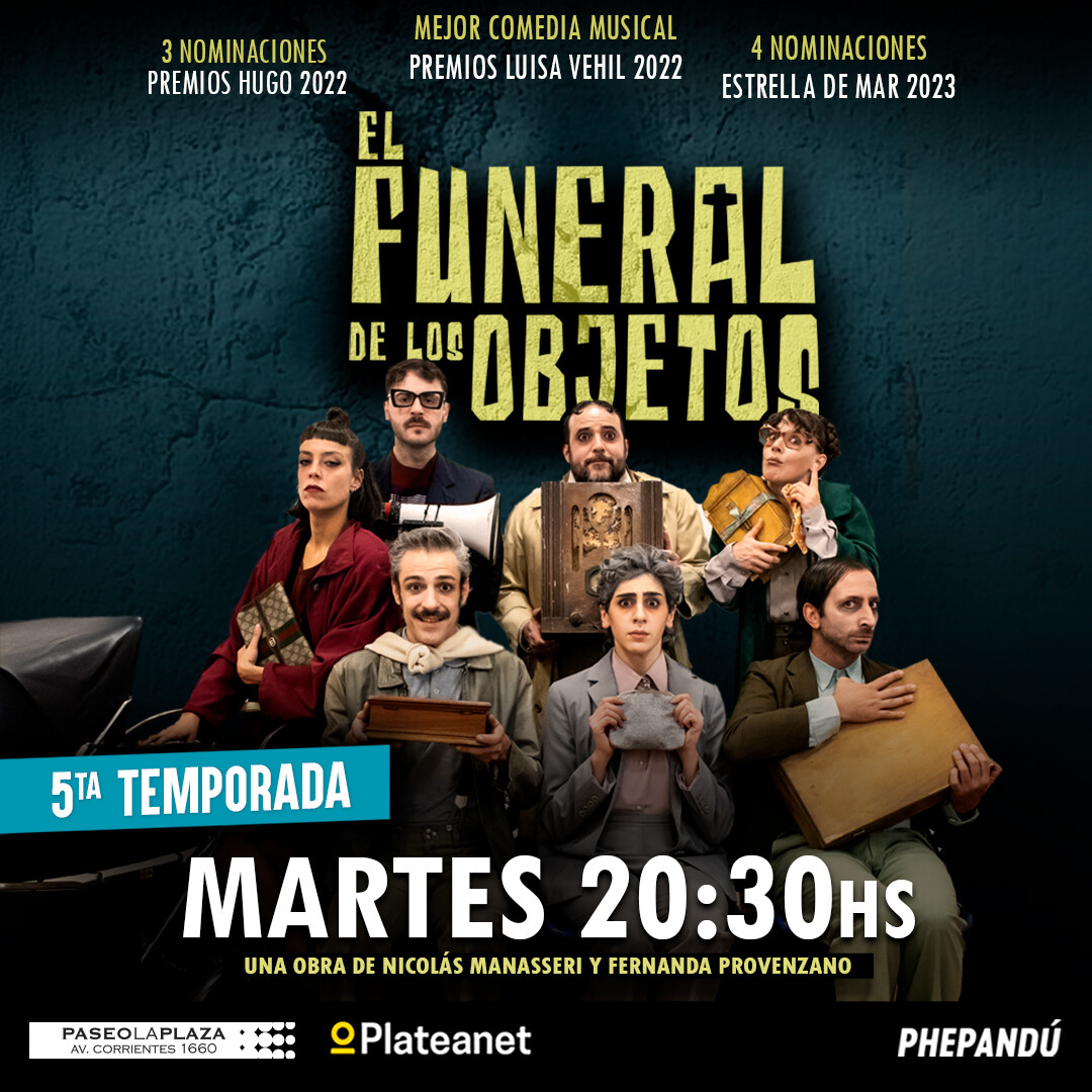 feed (1).jpg EL FUNERAL DE LOS OBJETOS ESTRENÓ SU 5°TEMPORADA