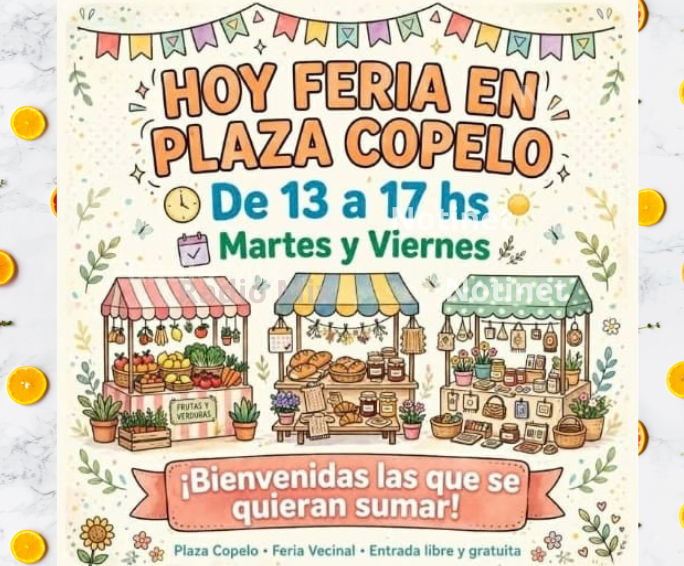 feria.png Impulsan una feria comunitaria y de trueque en Barrio Copello