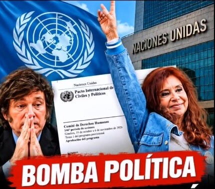 BOMBA POLITICA LA ONU QUEDÓ EN CONDICIONES DE DECLARAR NULA LA CONDENA A CRISTINA FERNANDEZ DE KIRCHNER