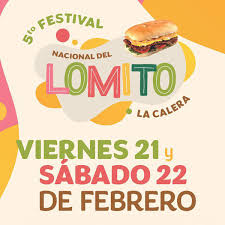 El Festival del Lomito 2025 se llevará a cabo el 21 y 22 de febrero en La Calera.