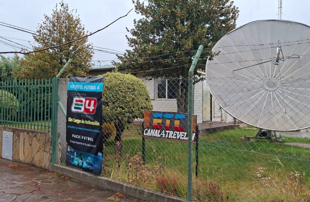 Fibra óptica en Trevelin: Canal 4 pone en marcha nuevos servicios