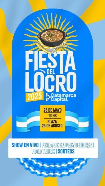 LA TRADICIONAL LOCREADA DEL 25 DE MAYO