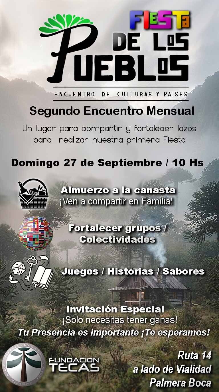 La Fundación Tecas presentó la “Fiesta de los Pueblos”