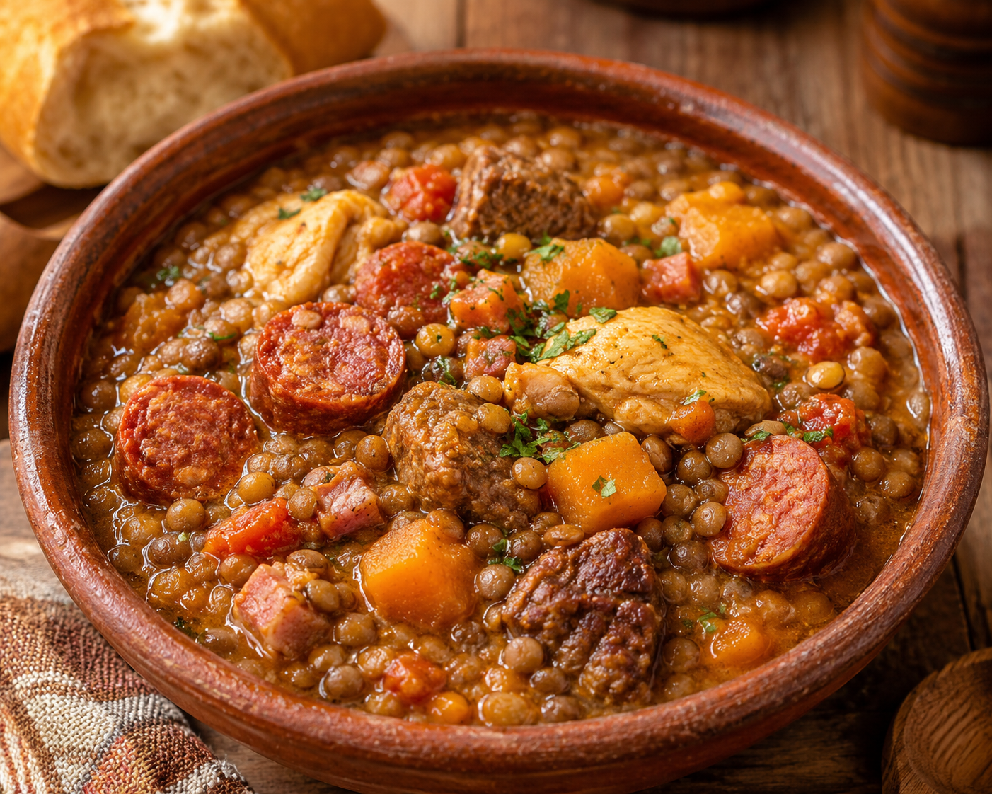 Recetas Cacharpayeras: Preparamos un rico Guiso de Lentejas