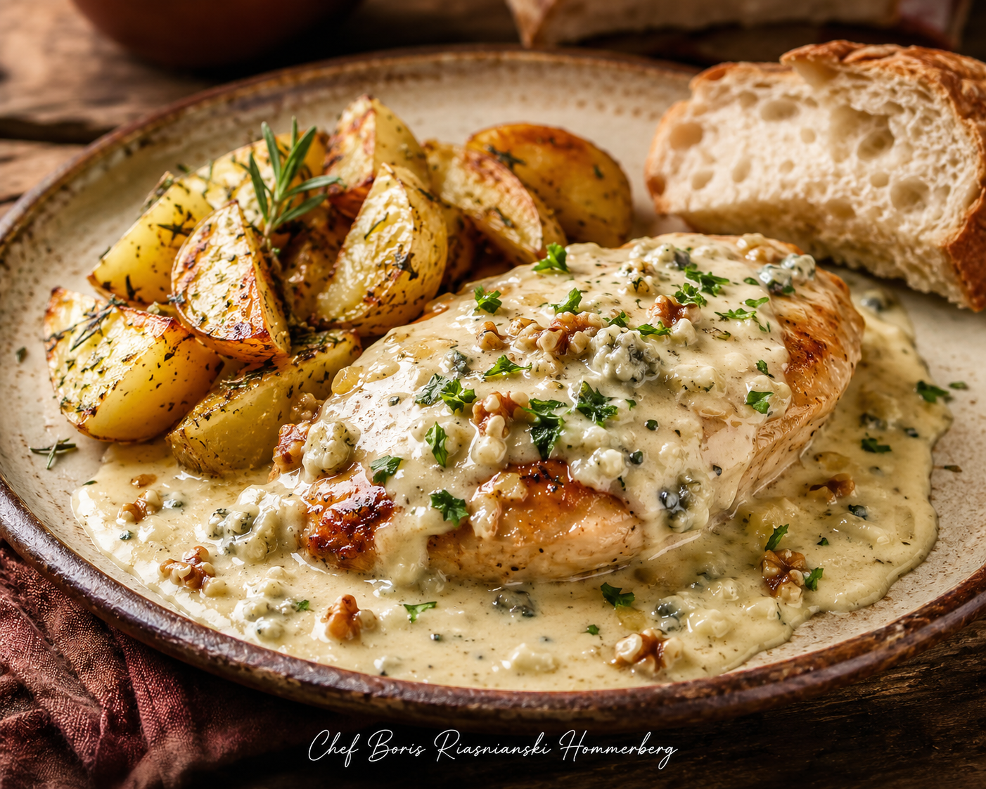 Recetas Cacharpayeras: Preparamos unas ricas Pechugas al Roquefort
