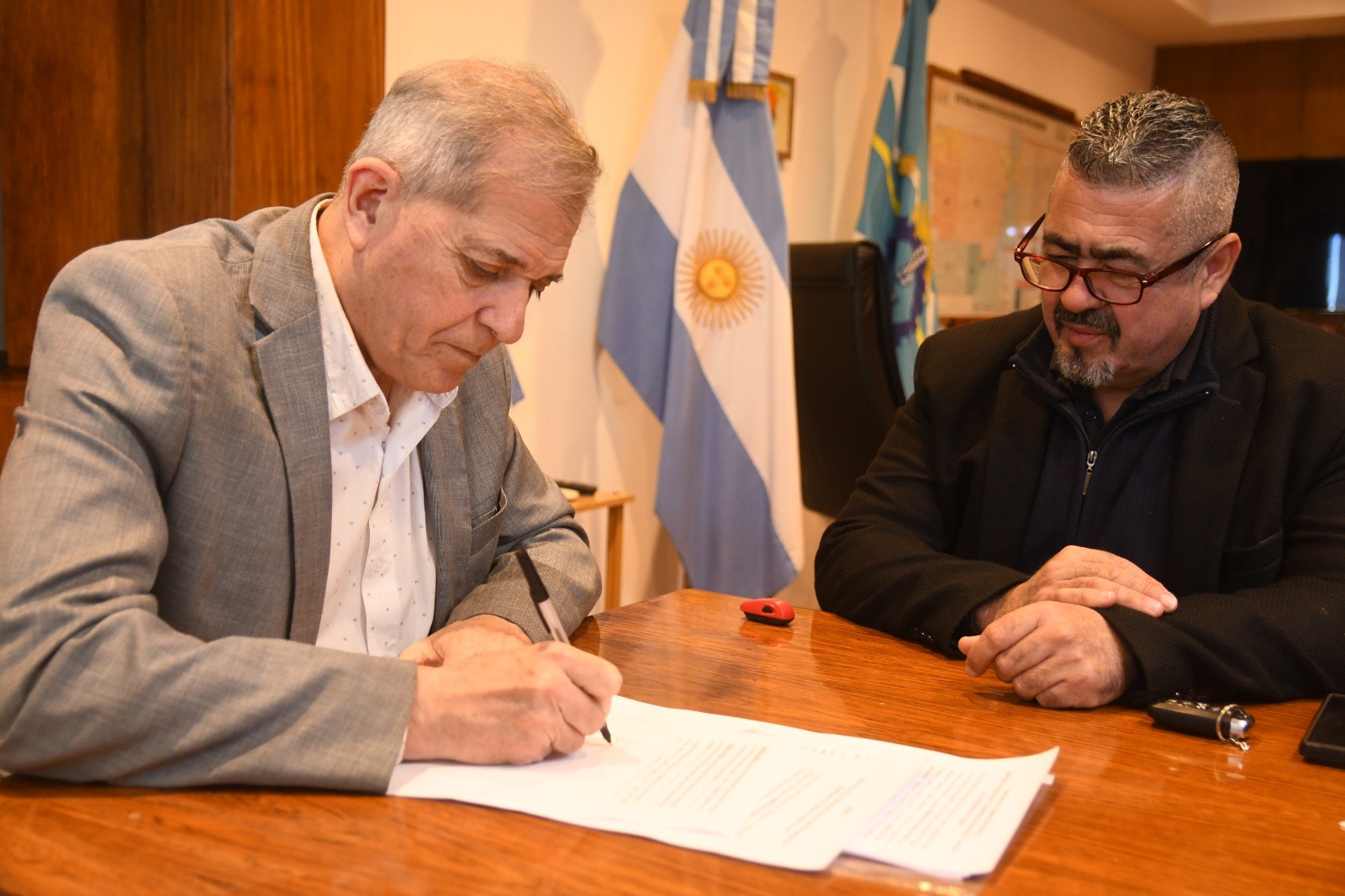 Chubut refuerza la seguridad escolar mediante un acuerdo interministerial