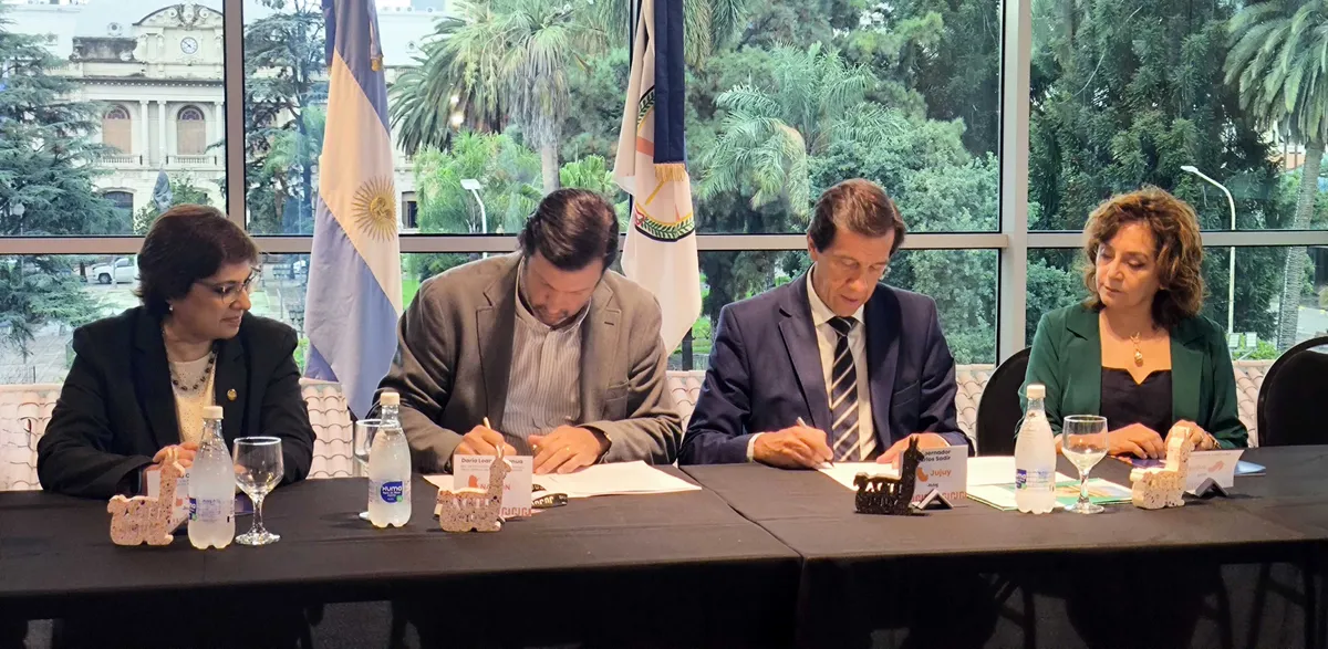 Jujuy Firma Convenio de Cooperación en Modernización e Innovación