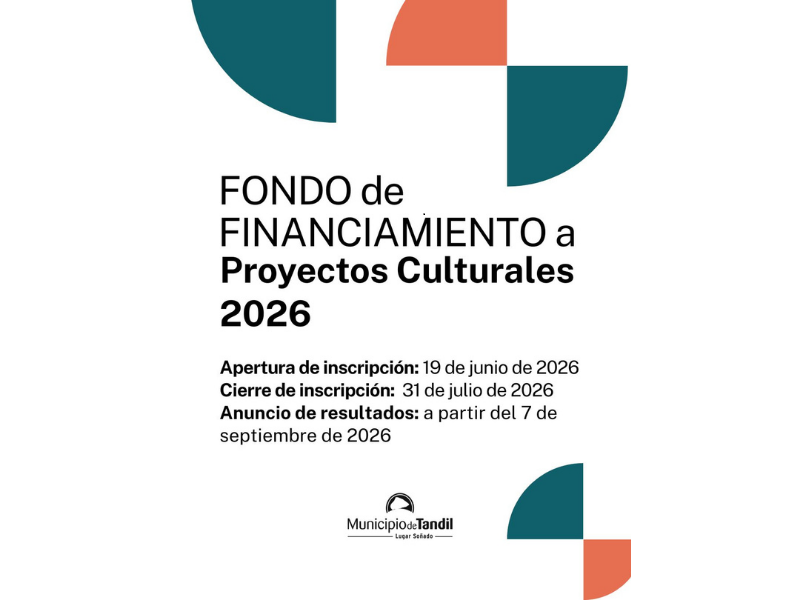 FONDO DE FINANCIAMIENTO A PROYECTOS CULTURALES 2026