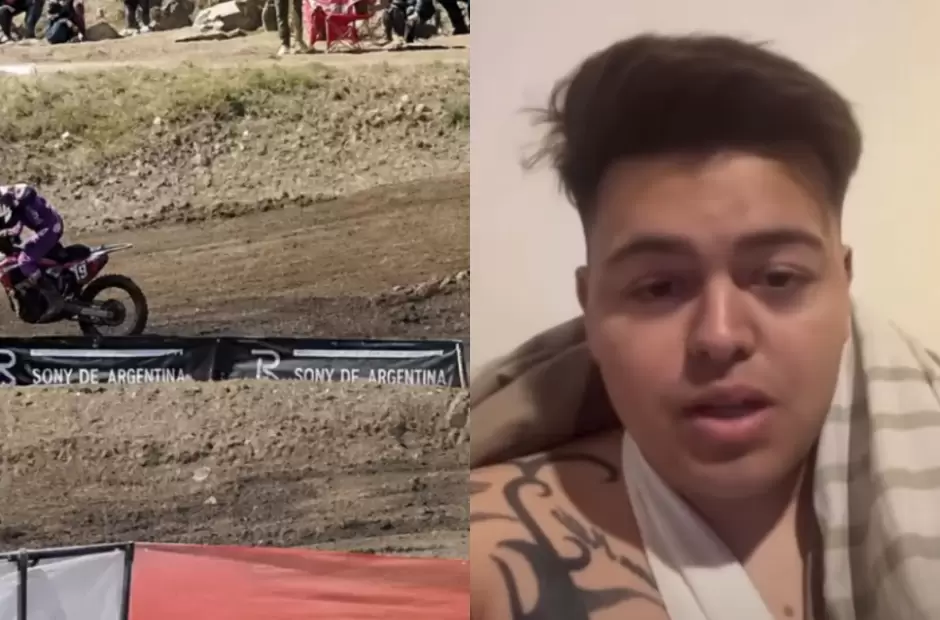 El fotógrafo embestido sufrió fracturas y está fuera de peligro