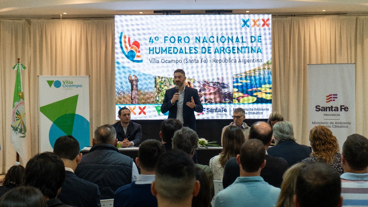 Santa Fe será sede del 5° Foro Nacional de Humedales