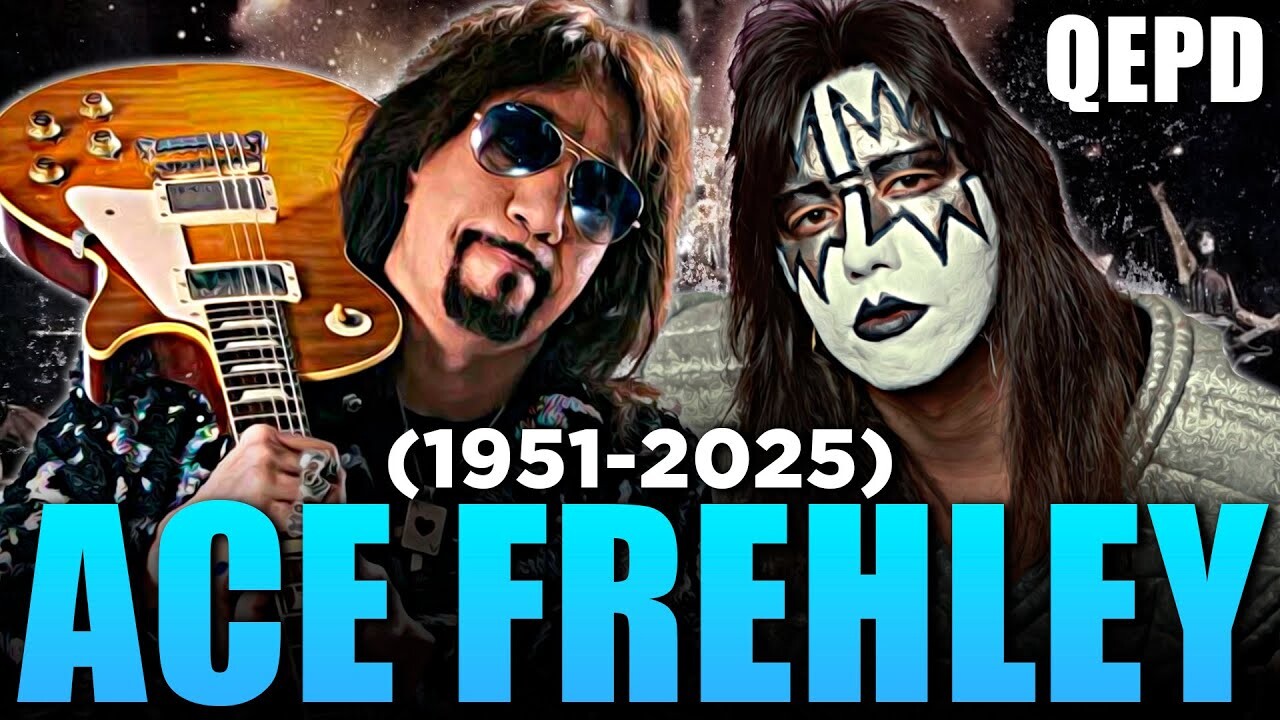 Falleció Ace Frehley, gran guitarrista y uno de los fundadores de Kiss