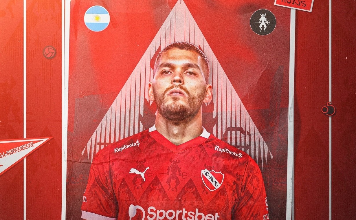 Nicolás Freire fue confirmado oficialmente en Independiente