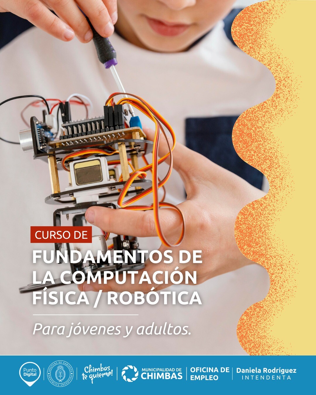 El municipio de la ciudad de Chimbas dictara un curso sobre los fundamentos de la computación física