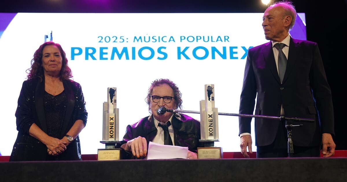 Charly García fue distinguido con el Konex de Brillante