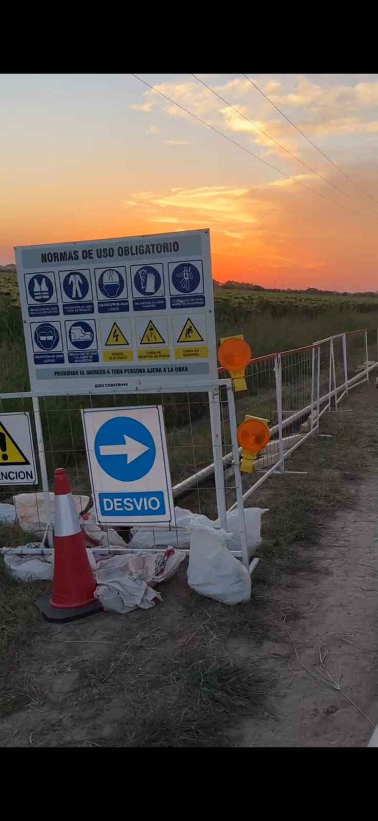 gasoducto.jpeg Obras del Gasoducto: Transito Cortado y Reducido en Caminos Rurales