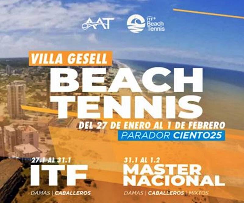 Villa Gesell recibe al Beach Tennis internacional