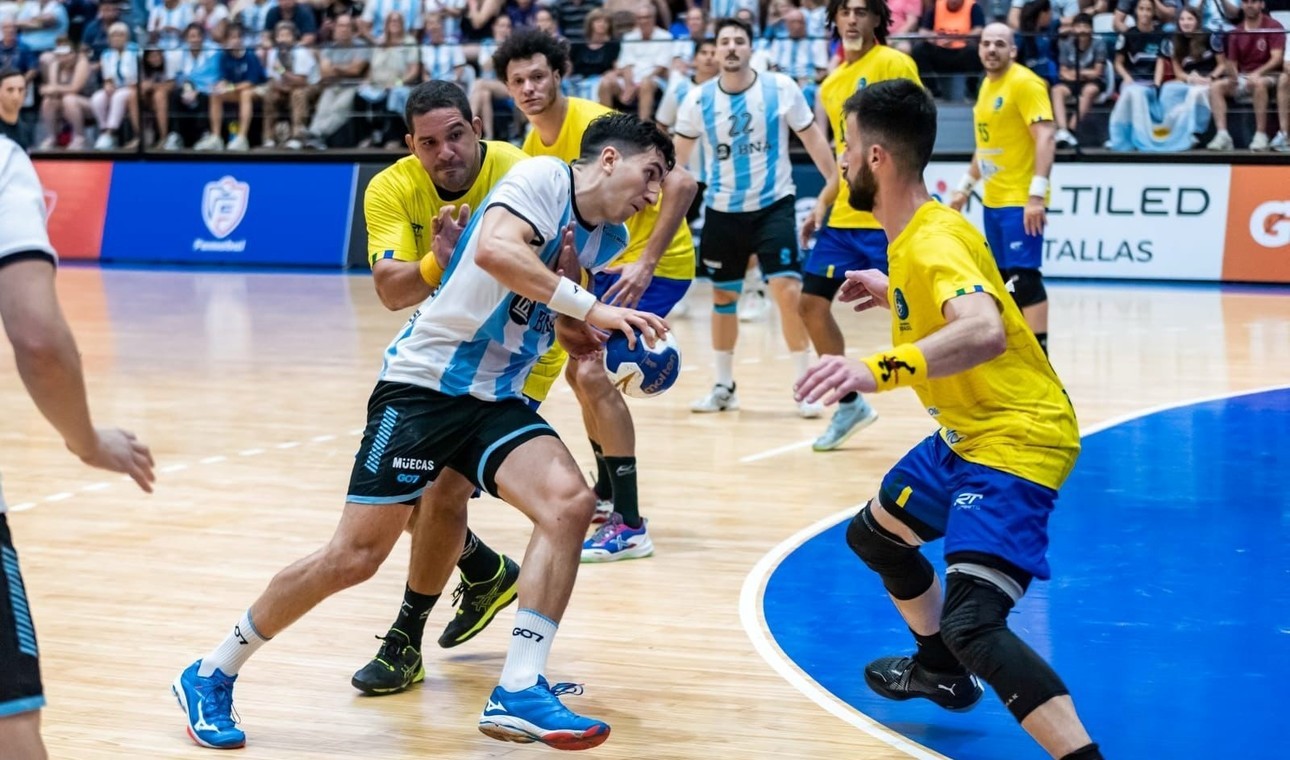 Los Gladiadores enfrentan en un amistoso a Chile en La Casa del Handball