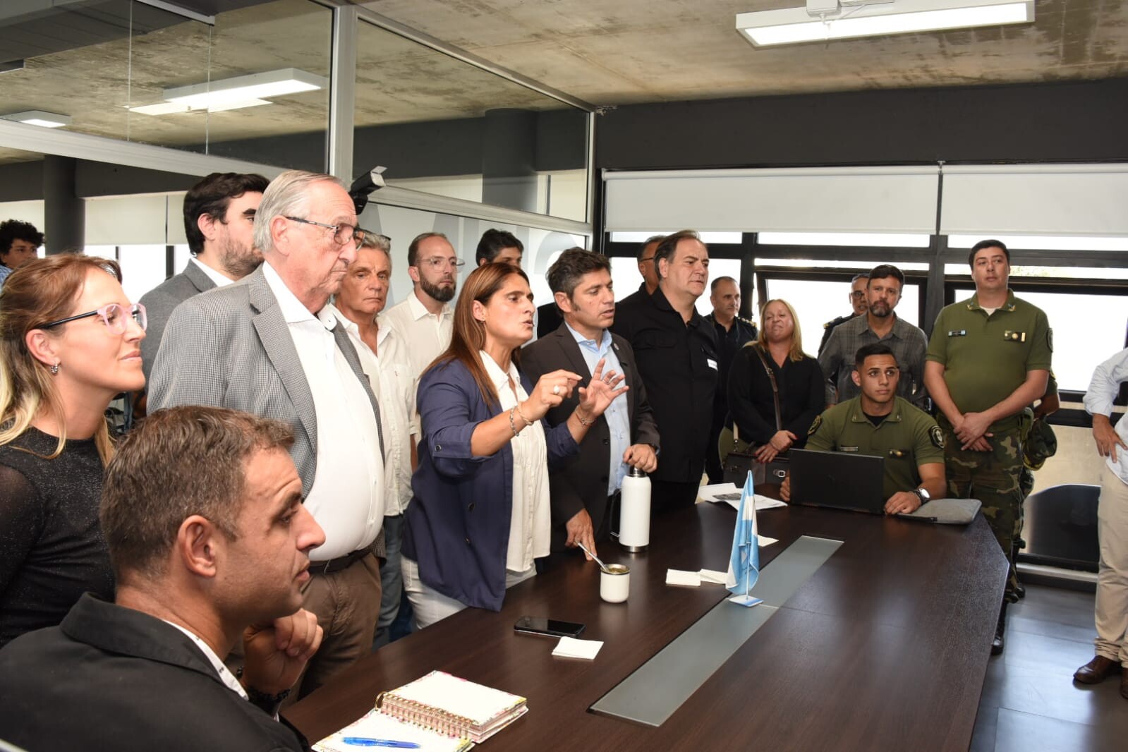 El Municipio presentó ante el gobernador Kicillof el programa Centinela Rural y nuevas herramientas tecnológicas para la seguridad en el campo