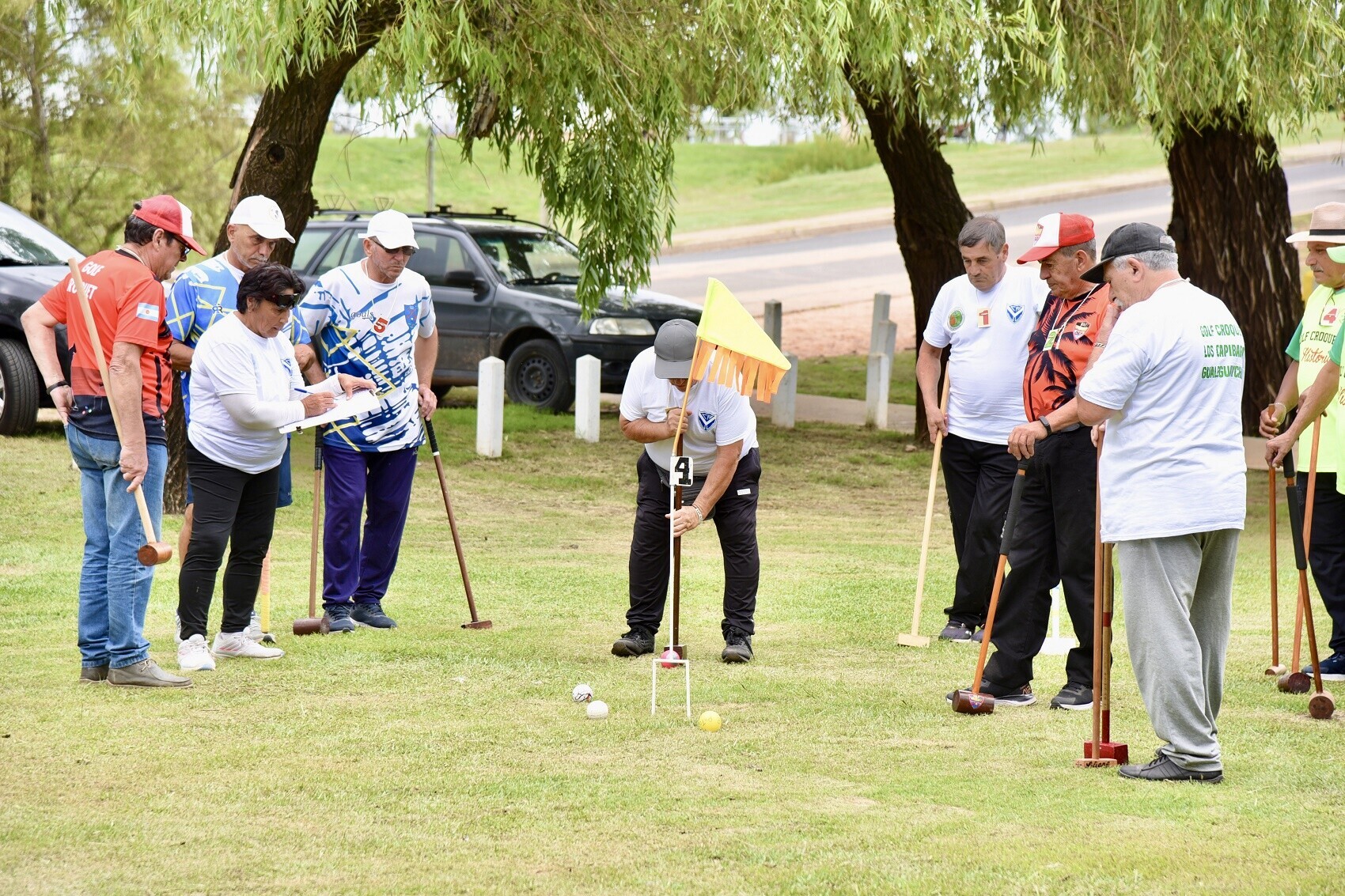 El golf croquet tuvo una jornada de fiesta en el Itapé