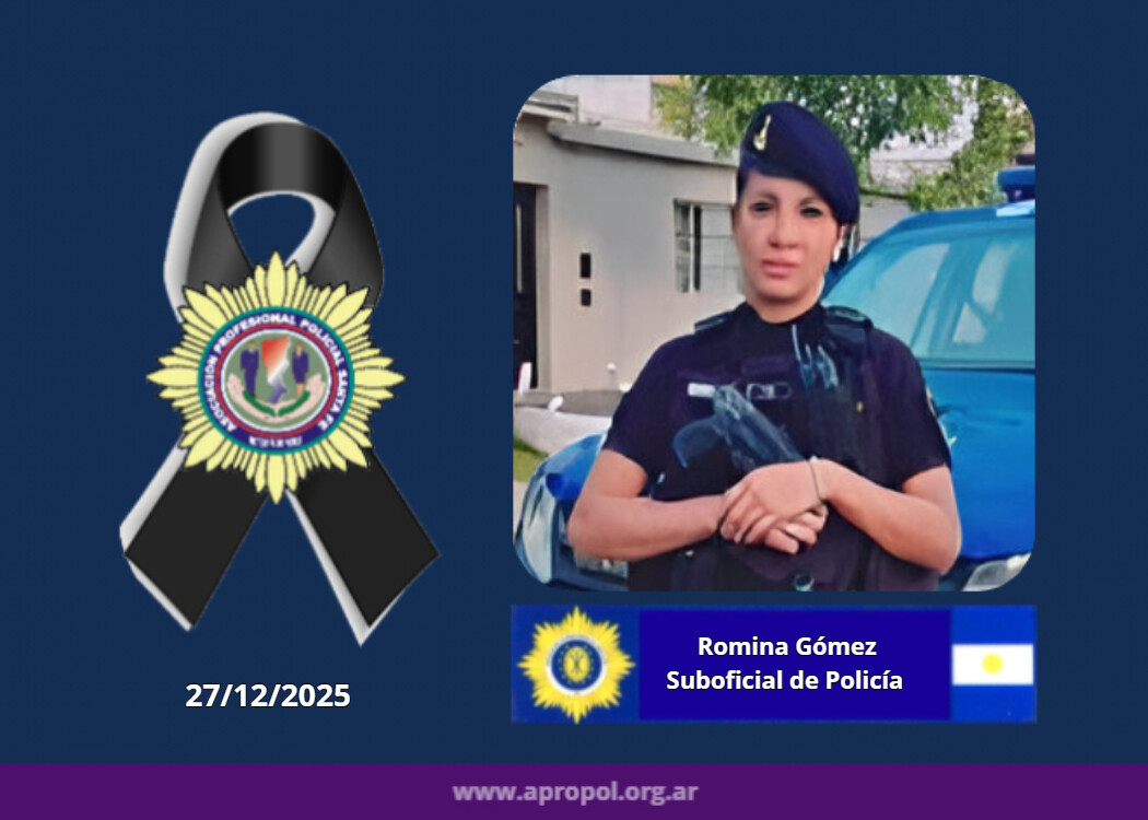 Falleció en Santa Fe la Suboficial de Policía Romina Gómez