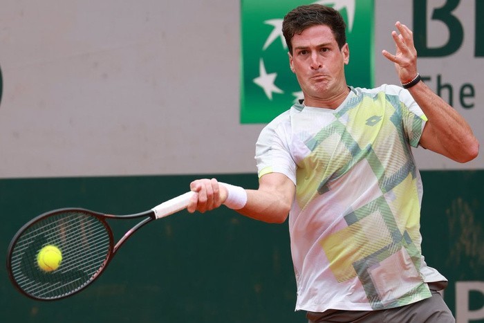 Federico Gómez ganó su 1º partido de Grand Slam en Roland Garros