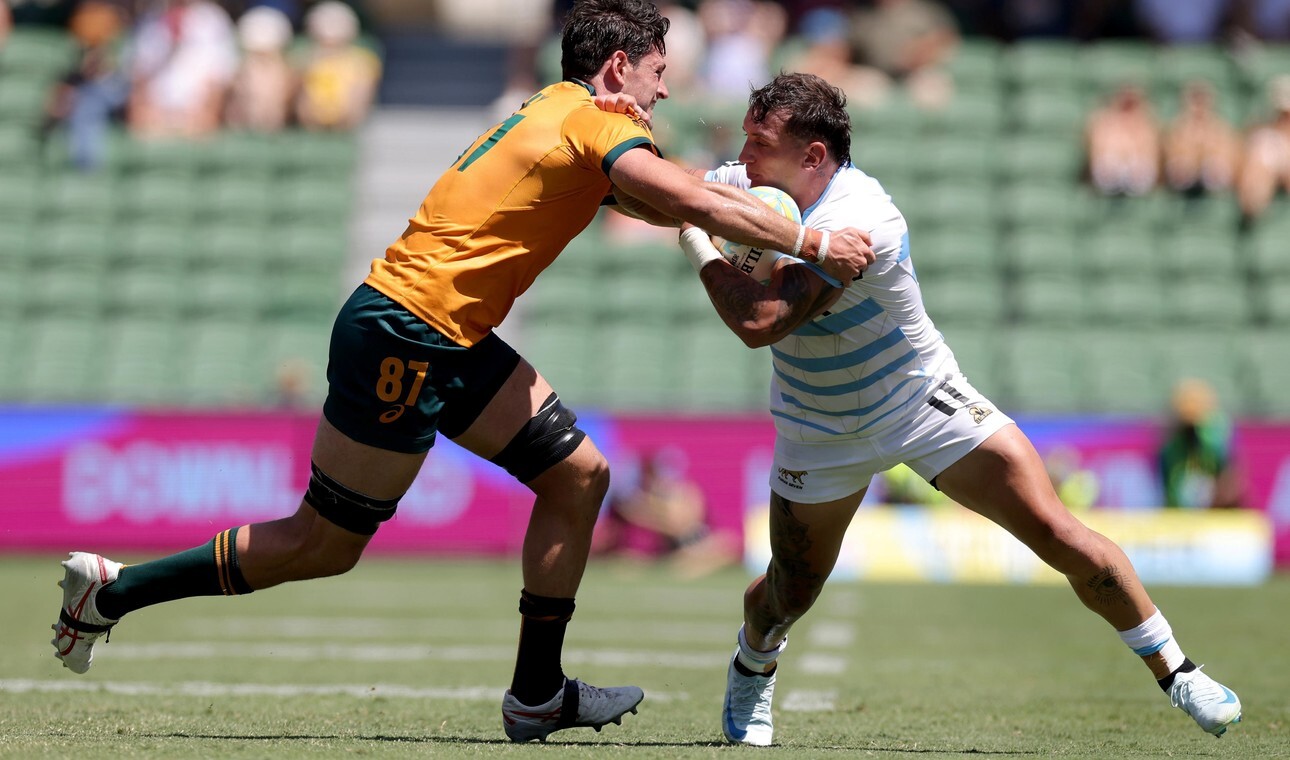 Los Pumas 7s superaron a Sudáfrica e Gran Bretaña y son semifinalistas