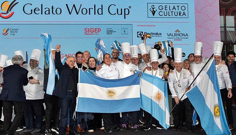 Podio mundial para el helado artesanal argentino
