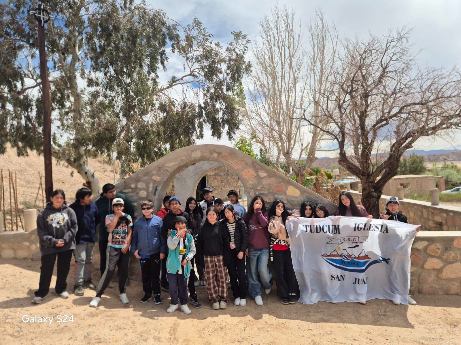 identidad de Angualasto-1.jpg IGLESIA: La Semana del Turismo comenzó con los estudiantes como protagonistas