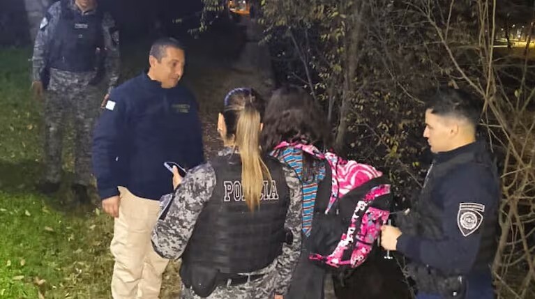 Encontraron en buen estado a las dos niñas que eran intensamente buscadas en Calamuchita