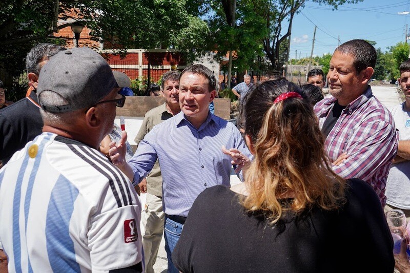 Florencio Varela: Culminó la primera etapa de pavimentación en Villa Arias y Gral. San Martín