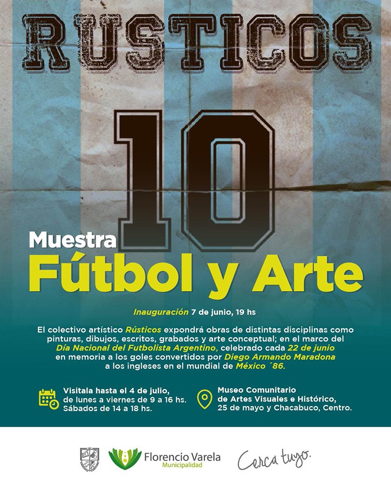Fútbol y Arte: Un maravilloso homenaje a los héroes de la pelota