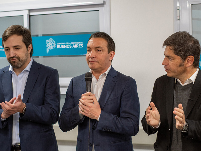 Florencio Varela: Watson y Kicillof inauguraron el Centro de Atención Primaria
