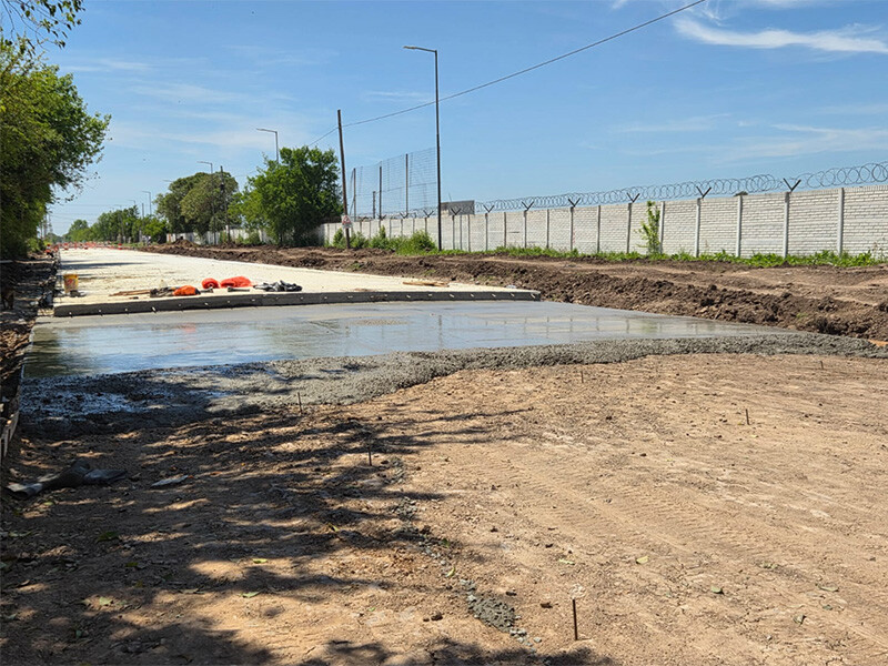 Florencio Varela: Obras viales en la zona rural