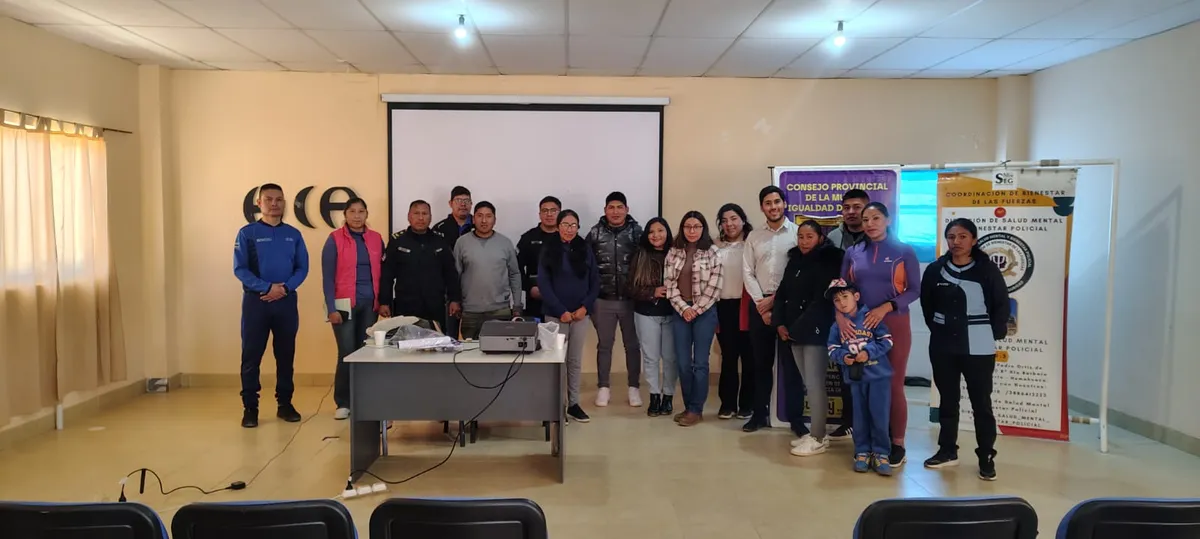 Taller sobre violencia de género para policías en Humahuaca