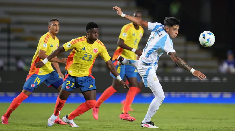 Fútbol: La Selección Argentina Sub 20 empató 1-1 con Colombia