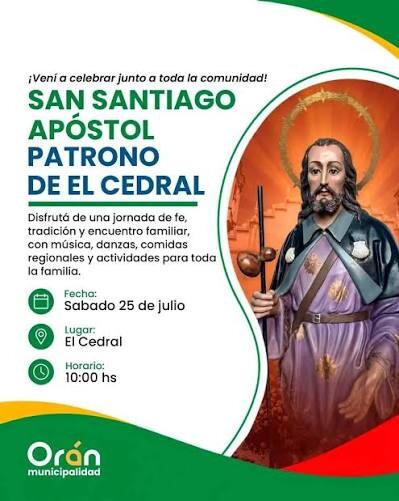 El Cedral se prepara para celebrar sus Fiestas Patronales en honor a San Santiago Apóstol