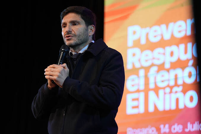 Pullaro presentó la inversión que realiza Santa Fe para reducir el impacto del Niño