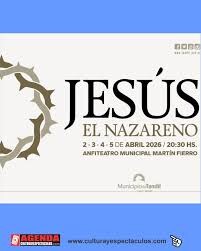 Hasta el domingo se puede presenciar la obra “Jesús, el Nazareno” en el Anfiteatro Martín Fierro, uno de los espectáculos centrales de Semana Santa