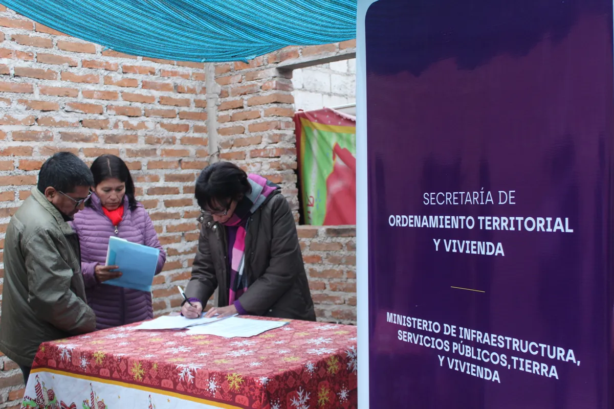 Lotes fiscales adjudicados: Ordenamiento Territorial advierte sobre el incumplimiento del arraigo