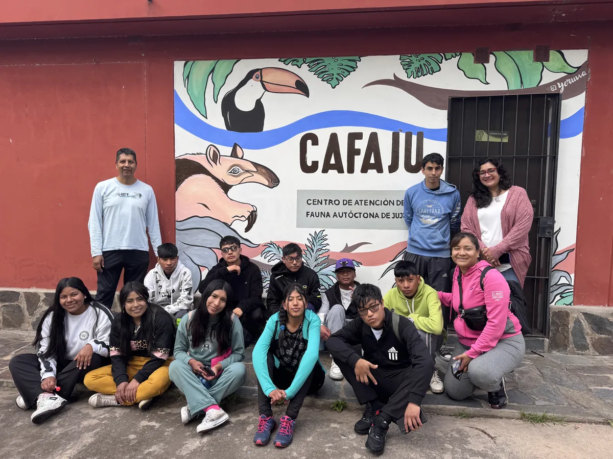 De la Puna a las Yungas: estudiantes de Catua visitaron el CAFAJu